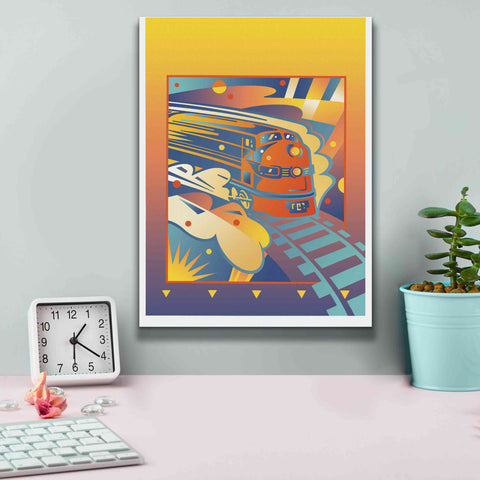 Image of 'Express' by David Chestnutt, Giclee Canvas Wall Art,12 x 16