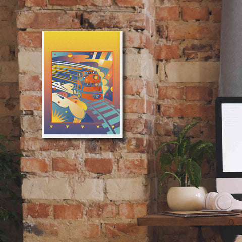 Image of 'Express' by David Chestnutt, Giclee Canvas Wall Art,12 x 16