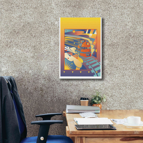 Image of 'Express' by David Chestnutt, Giclee Canvas Wall Art,18 x 26