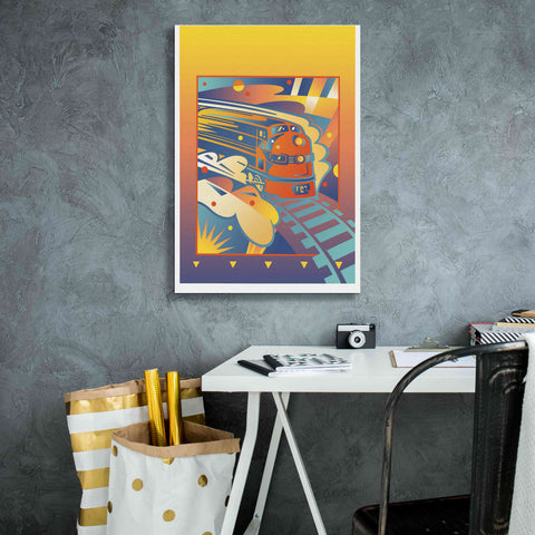 Image of 'Express' by David Chestnutt, Giclee Canvas Wall Art,18 x 26
