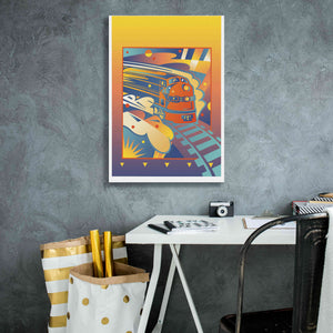 'Express' by David Chestnutt, Giclee Canvas Wall Art,18 x 26