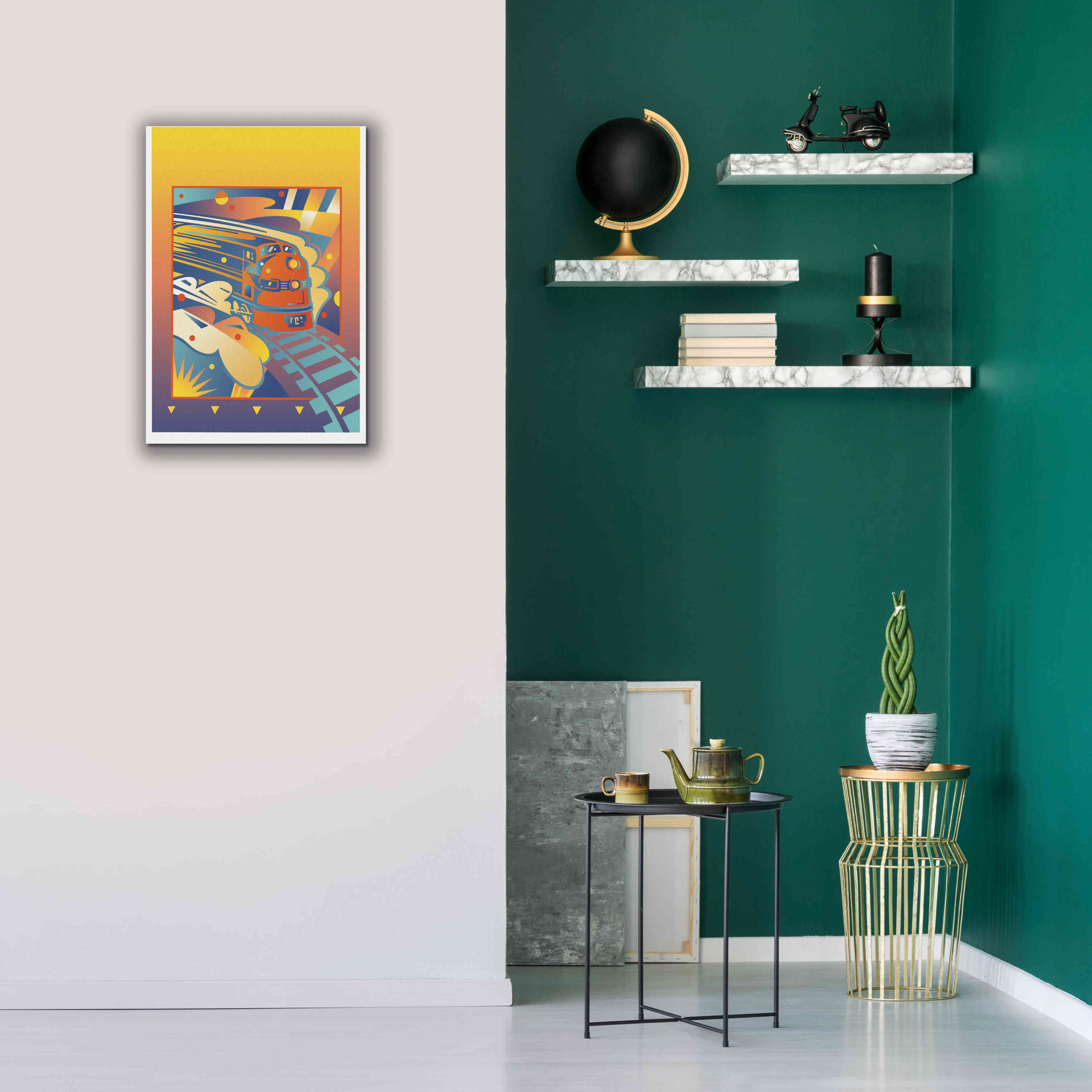 'Express' by David Chestnutt, Giclee Canvas Wall Art,18 x 26