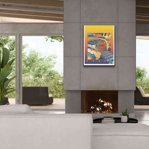 Image of 'Express' by David Chestnutt, Giclee Canvas Wall Art,26 x 34