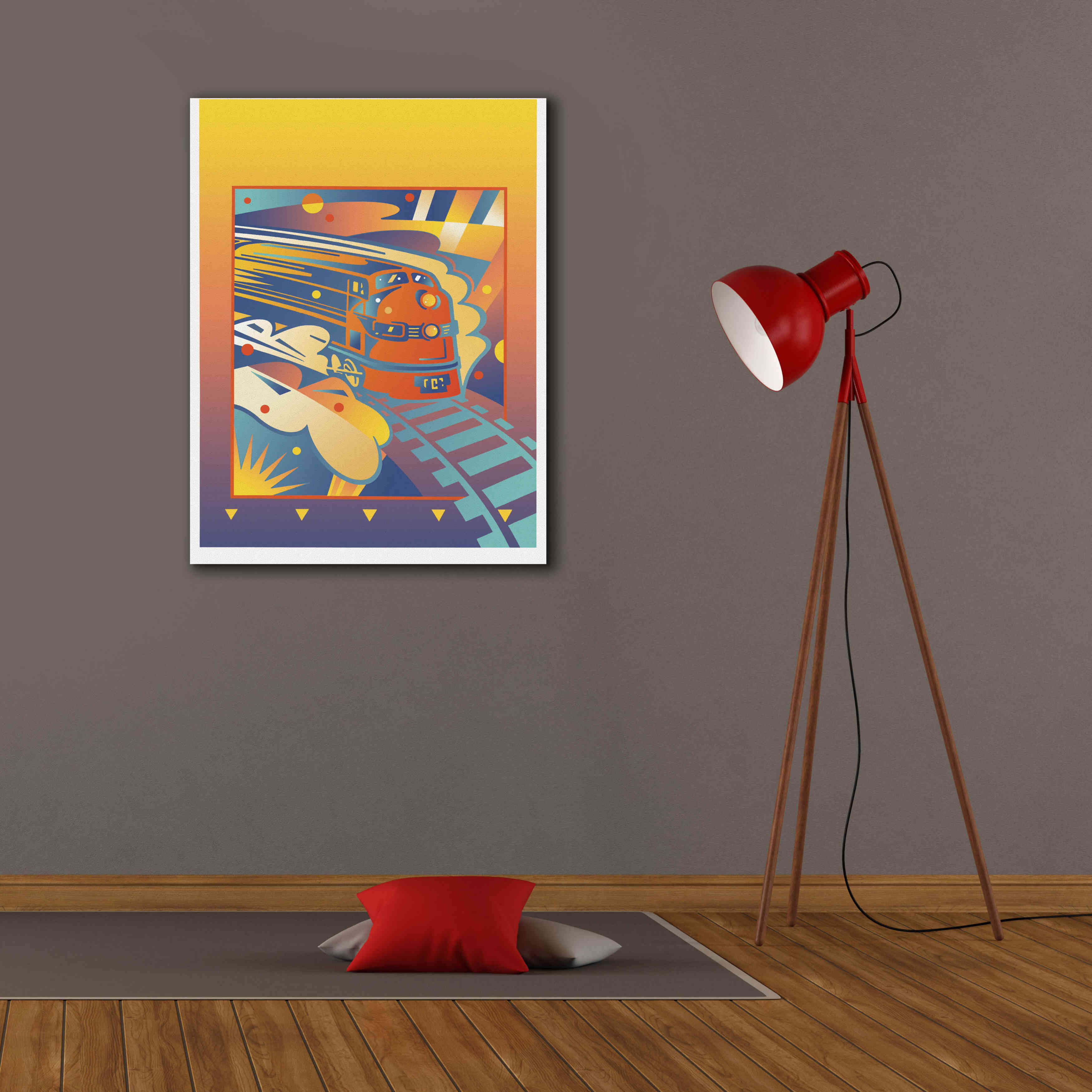 'Express' by David Chestnutt, Giclee Canvas Wall Art,26 x 34
