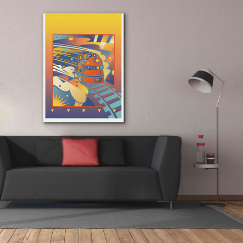 Image of 'Express' by David Chestnutt, Giclee Canvas Wall Art,40 x 54