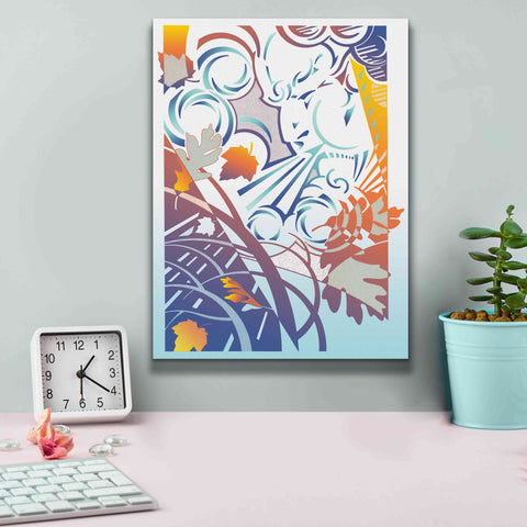 Image of 'Father Winter' by David Chestnutt, Giclee Canvas Wall Art,12 x 16