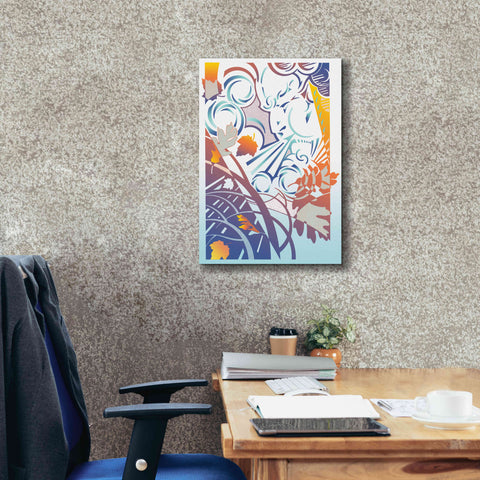 Image of 'Father Winter' by David Chestnutt, Giclee Canvas Wall Art,18 x 26