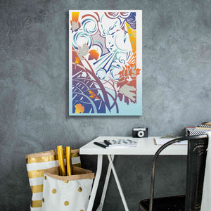 'Father Winter' by David Chestnutt, Giclee Canvas Wall Art,18 x 26