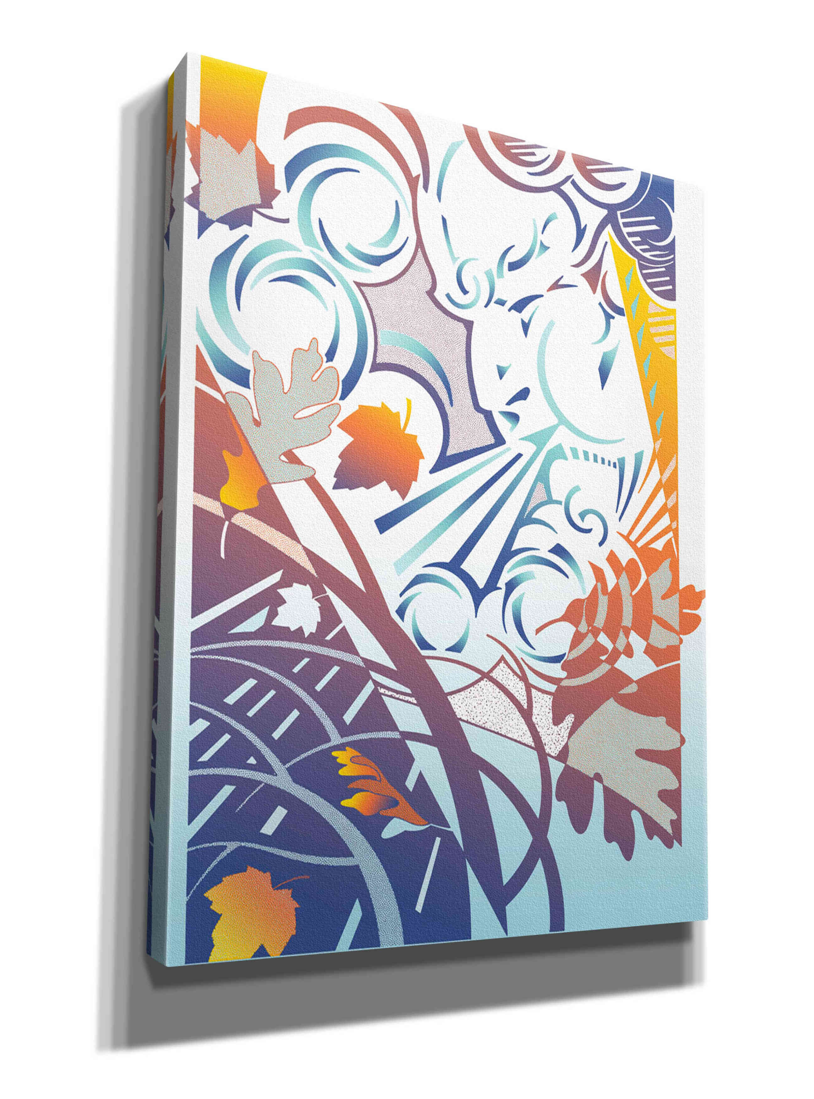 'Father Winter' by David Chestnutt, Giclee Canvas Wall Art