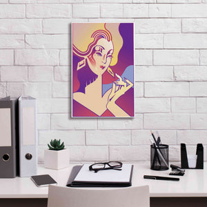 'Femme Fatale' by David Chestnutt, Giclee Canvas Wall Art,12 x 18