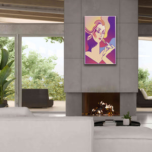 'Femme Fatale' by David Chestnutt, Giclee Canvas Wall Art,26 x 40