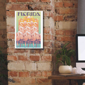 'Florida' by David Chestnutt, Giclee Canvas Wall Art,12 x 16
