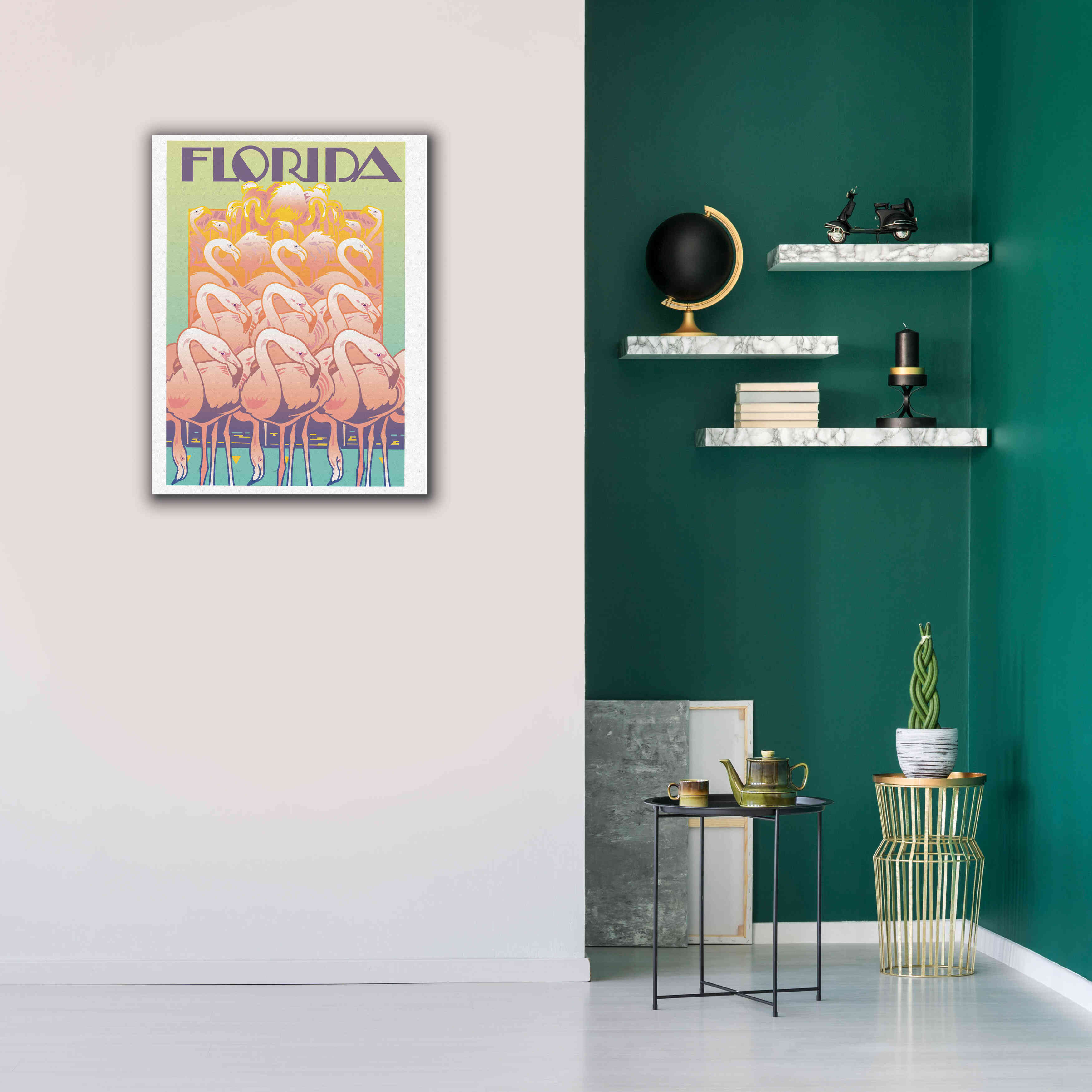 'Florida' by David Chestnutt, Giclee Canvas Wall Art,26 x 34
