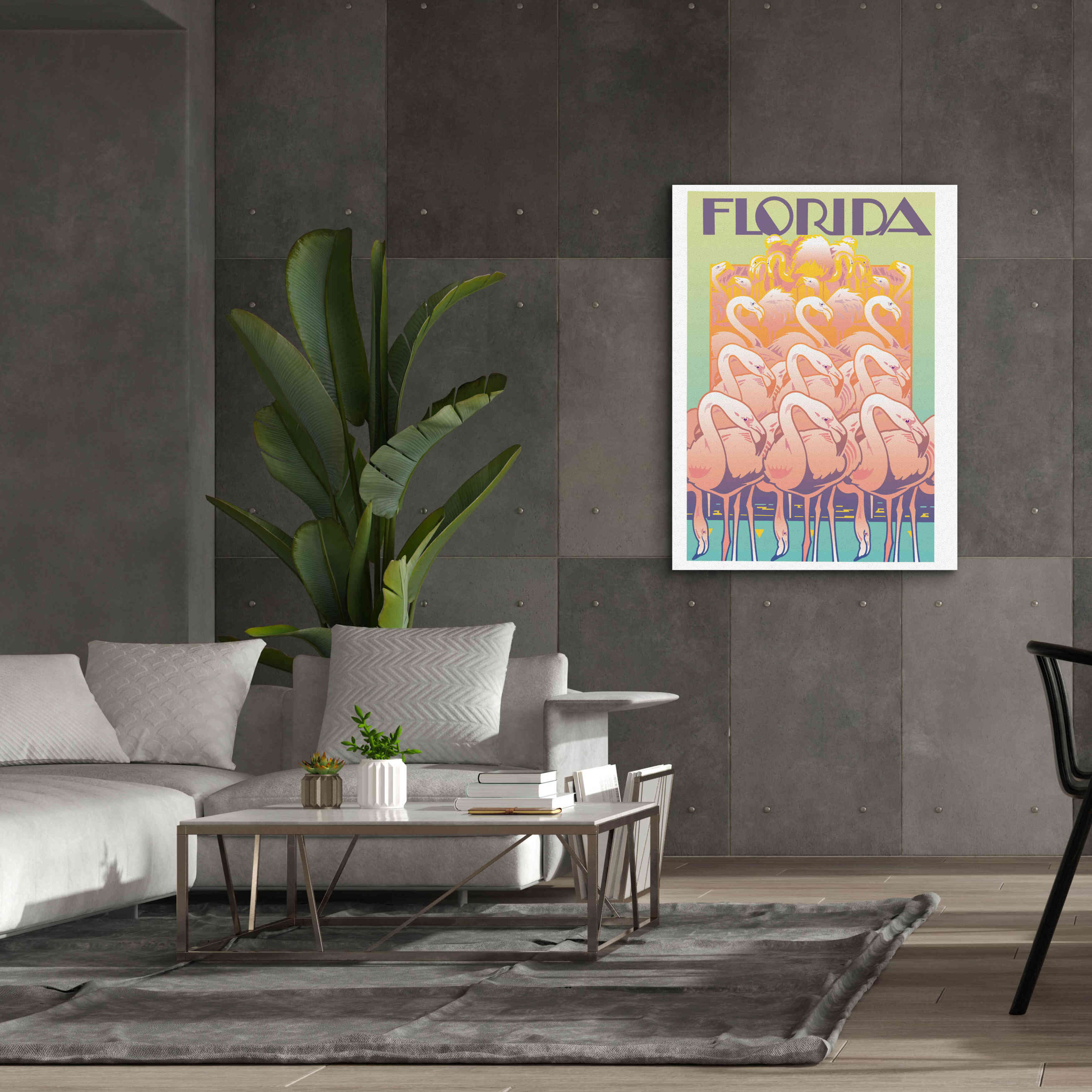 'Florida' by David Chestnutt, Giclee Canvas Wall Art,40 x 54