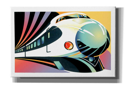 'Japanese High Speed Train' by David Chestnutt, Giclee Canvas Wall Art
