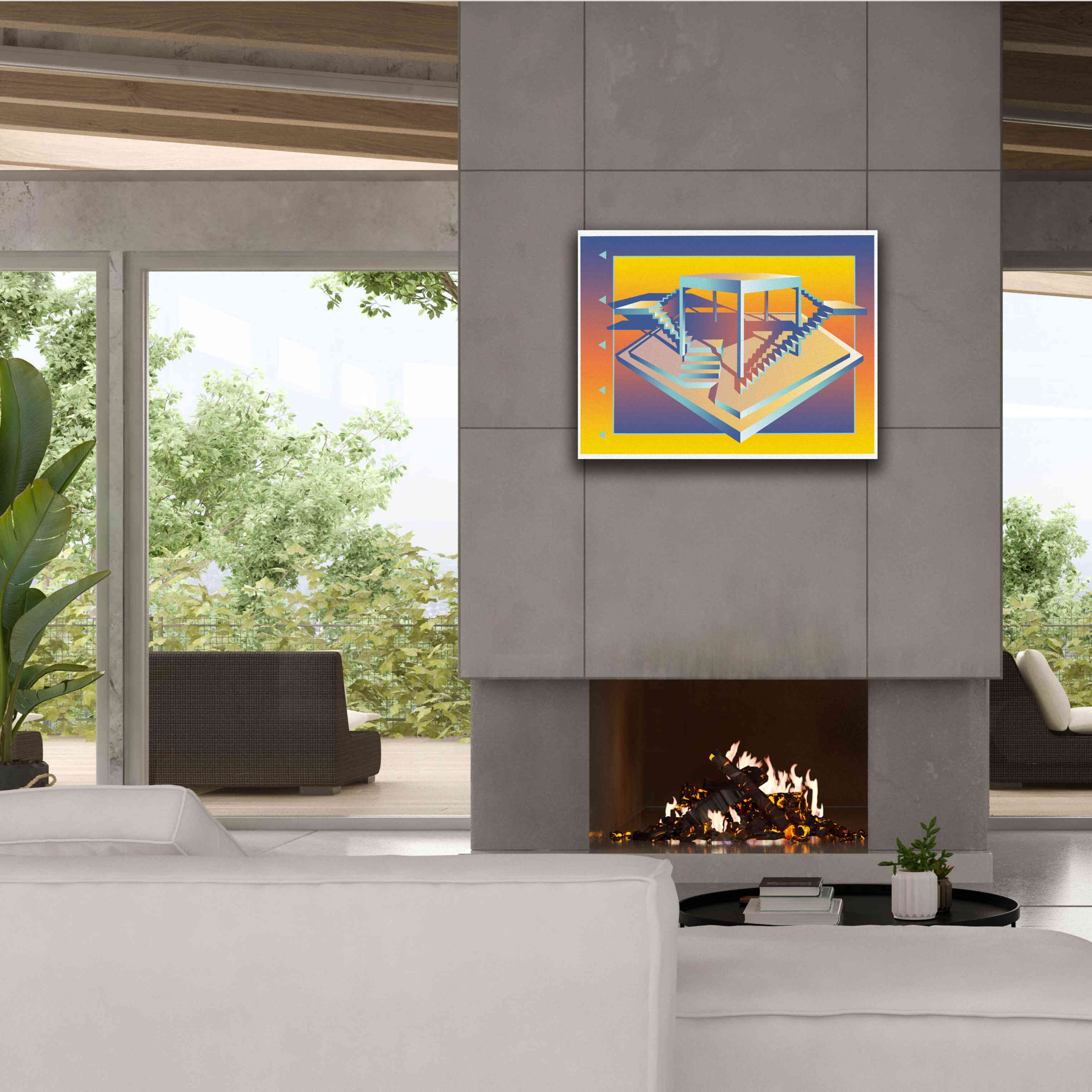 'Life Is But A Stage' by David Chestnutt, Giclee Canvas Wall Art,34 x 26