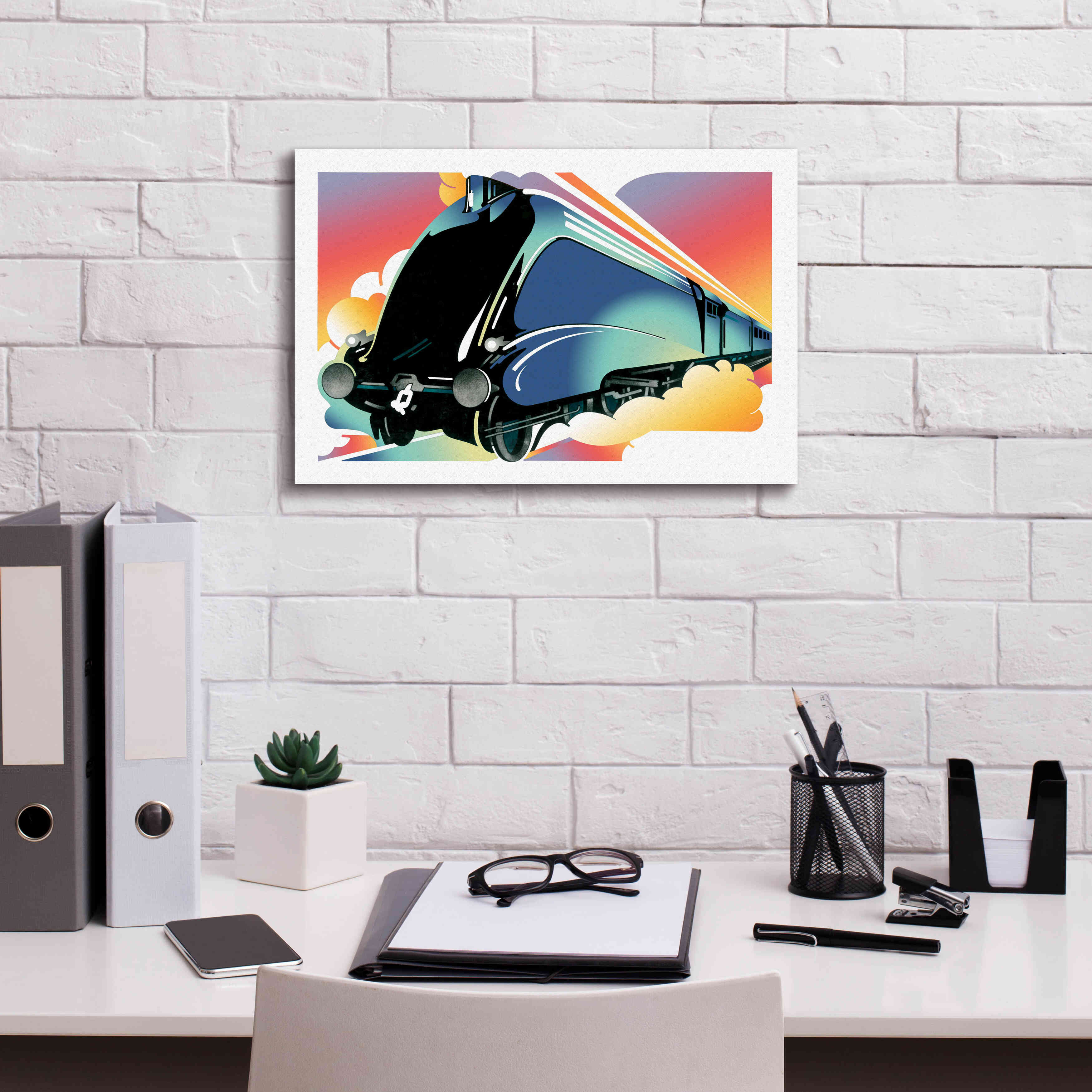 'Mallard' by David Chestnutt, Giclee Canvas Wall Art,18 x 12