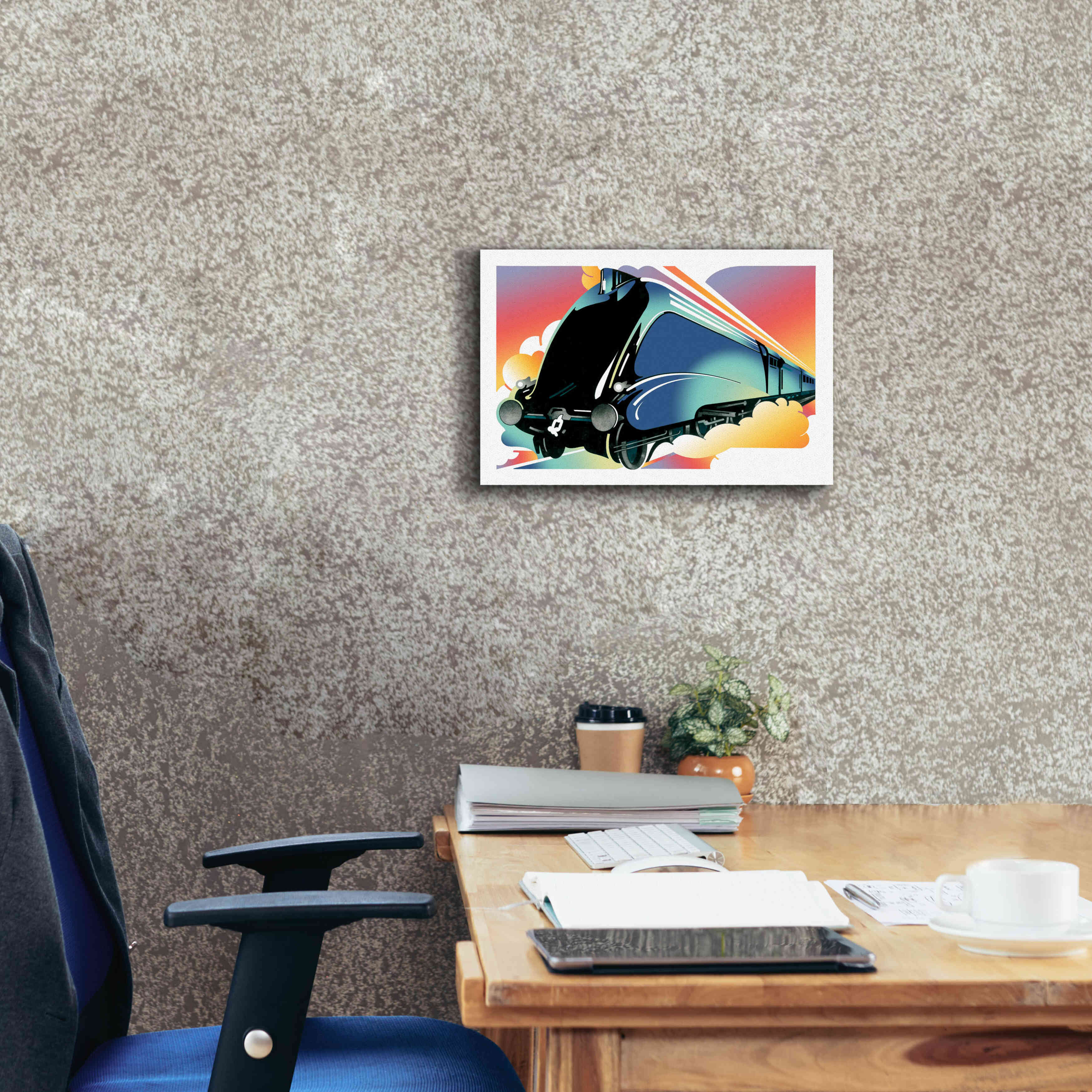 'Mallard' by David Chestnutt, Giclee Canvas Wall Art,18 x 12