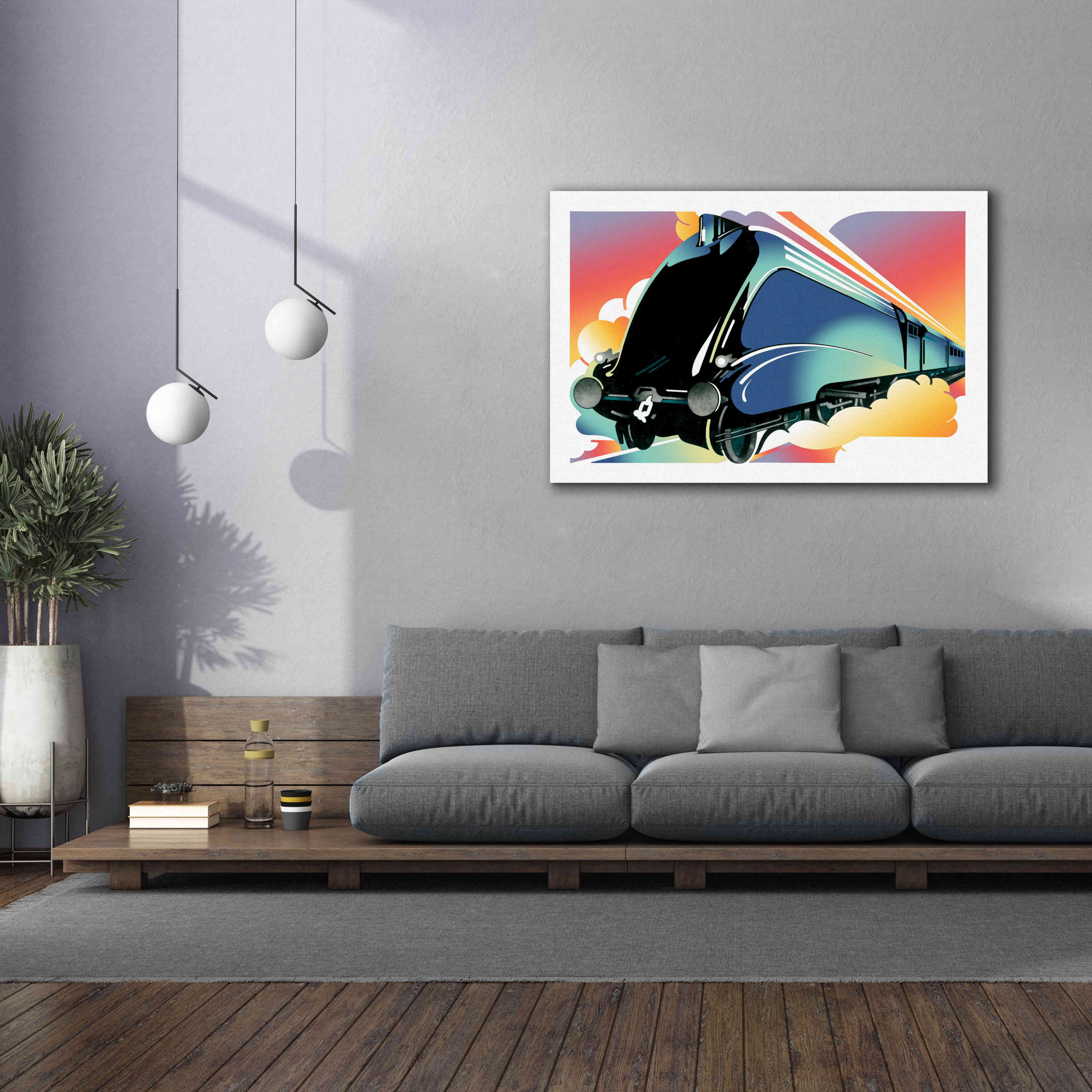 'Mallard' by David Chestnutt, Giclee Canvas Wall Art,60 x 40