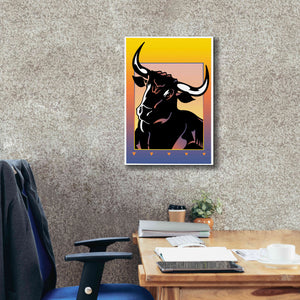 'Minotaur' by David Chestnutt, Giclee Canvas Wall Art,18 x 26