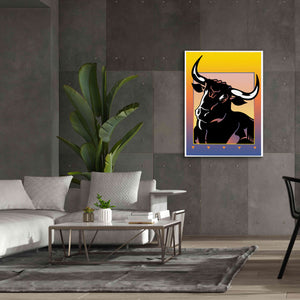 'Minotaur' by David Chestnutt, Giclee Canvas Wall Art,40 x 54