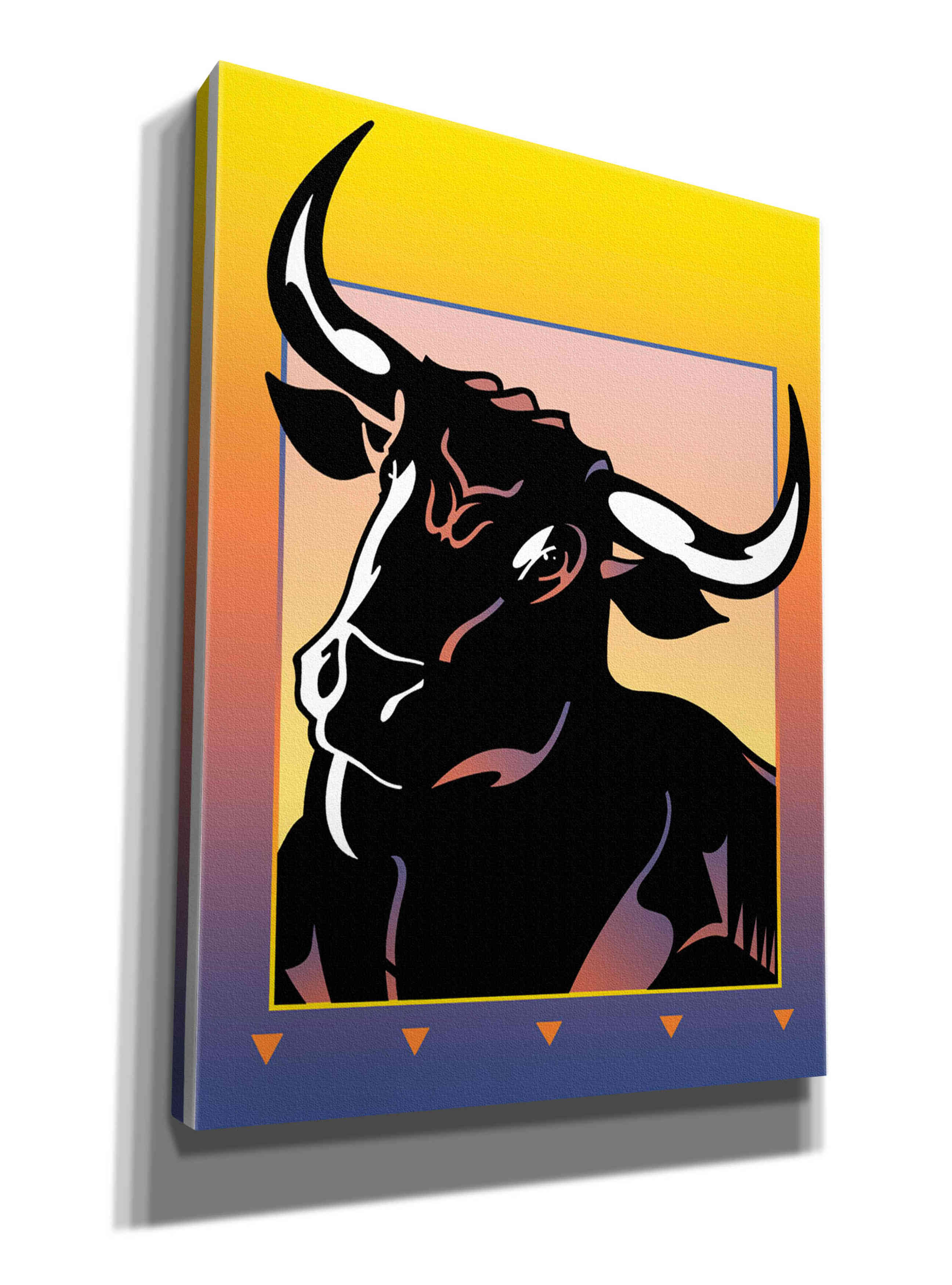 'Minotaur' by David Chestnutt, Giclee Canvas Wall Art