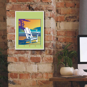 'Muskoka Chair' by David Chestnutt, Giclee Canvas Wall Art,12 x 16