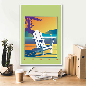 'Muskoka Chair' by David Chestnutt, Giclee Canvas Wall Art,18 x 26