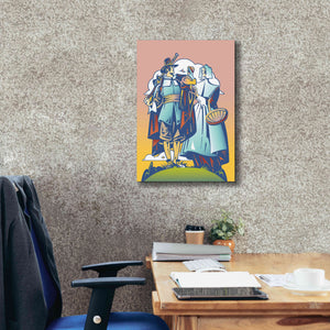 'New Pilgrim' by David Chestnutt, Giclee Canvas Wall Art,18 x 26