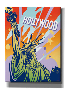 'New York LA' by David Chestnutt, Giclee Canvas Wall Art