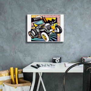 'Old Auto' by David Chestnutt, Giclee Canvas Wall Art,16 x 12