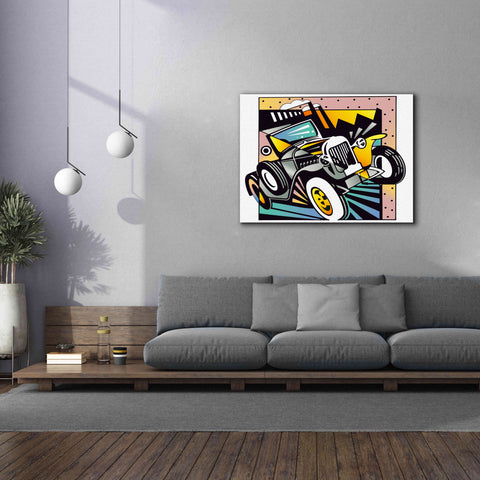 Image of 'Old Auto' by David Chestnutt, Giclee Canvas Wall Art,54 x 40