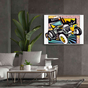 'Old Auto' by David Chestnutt, Giclee Canvas Wall Art,54 x 40