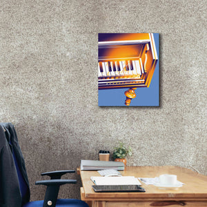 'Old Piano' by David Chestnutt, Giclee Canvas Wall Art,20 x 24