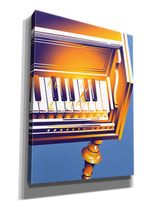 'Old Piano' by David Chestnutt, Giclee Canvas Wall Art