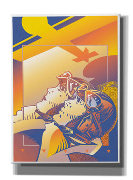 'Pilots Orange' by David Chestnutt, Giclee Canvas Wall Art