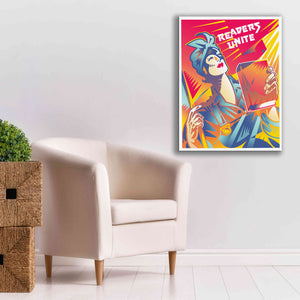 'Readers Unite' by David Chestnutt, Giclee Canvas Wall Art,26 x 34