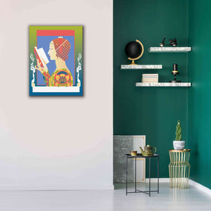 'Renaissance Read' by David Chestnutt, Giclee Canvas Wall Art,26 x 34