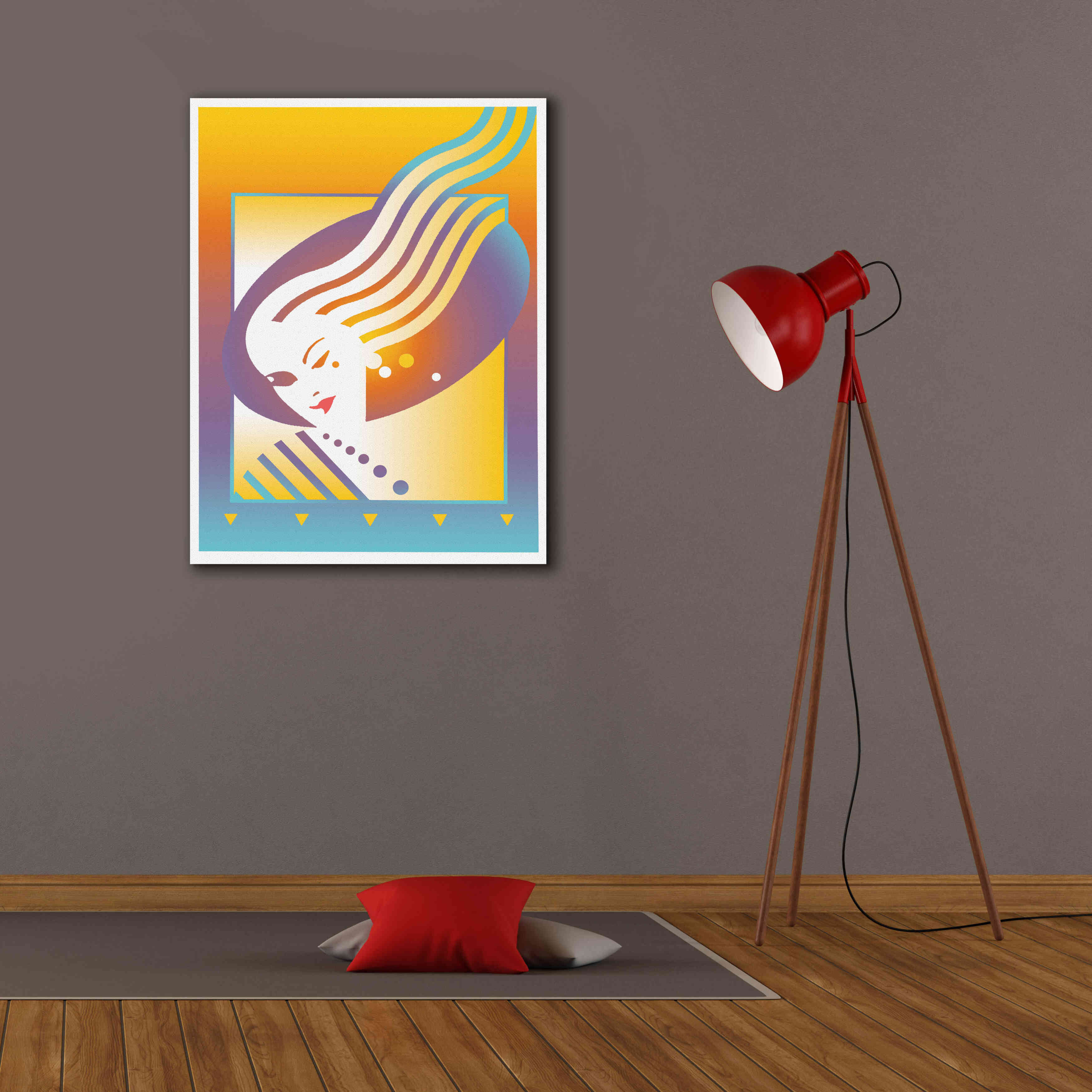 'Salon' by David Chestnutt, Giclee Canvas Wall Art,26 x 34