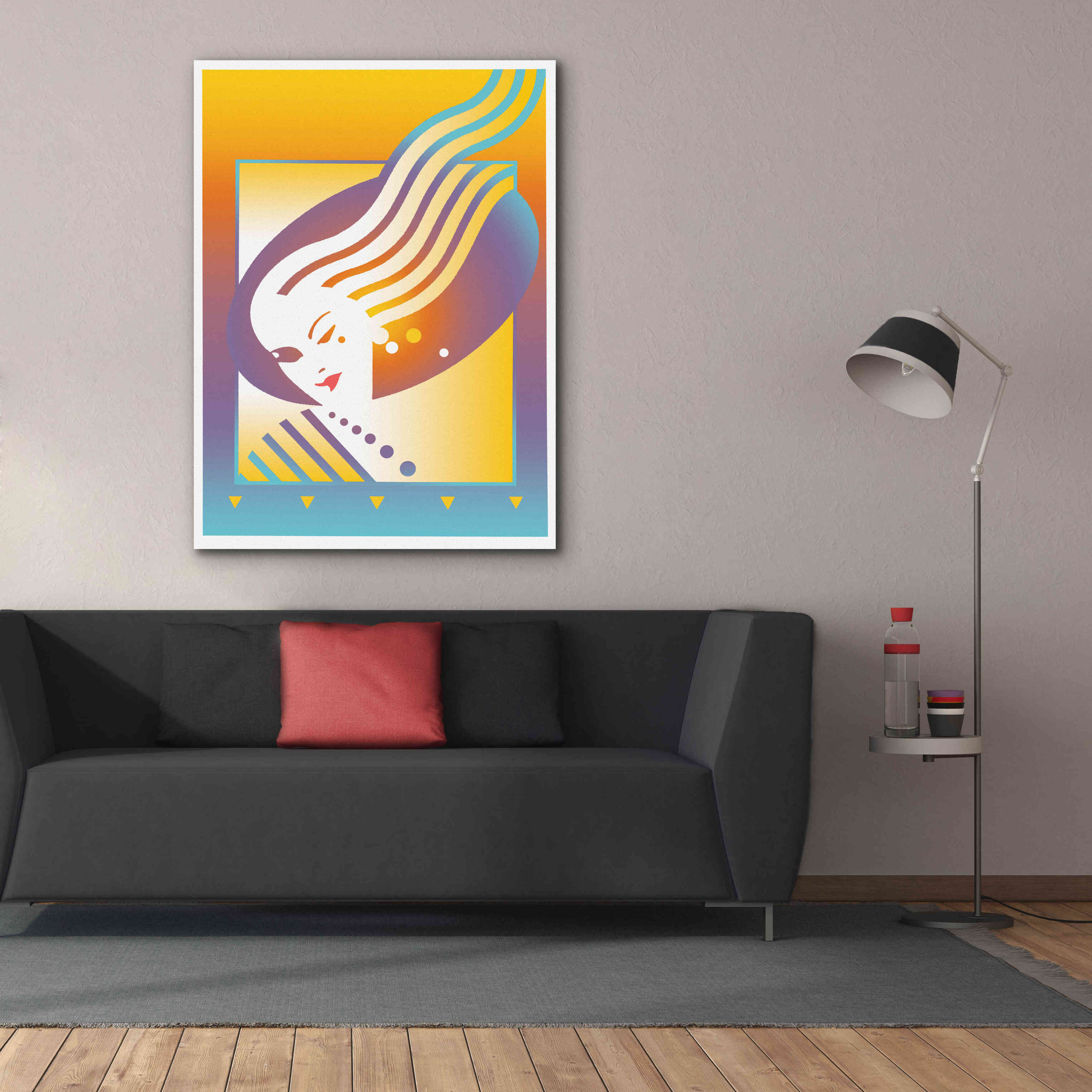 'Salon' by David Chestnutt, Giclee Canvas Wall Art,40 x 54