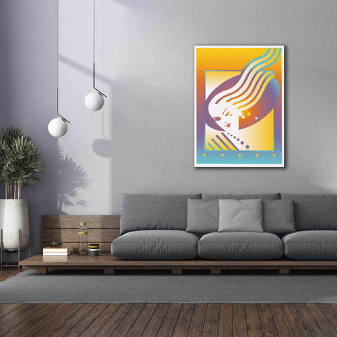 Image of 'Salon' by David Chestnutt, Giclee Canvas Wall Art,40 x 54