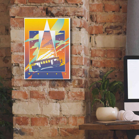 Image of 'San Francisco' by David Chestnutt, Giclee Canvas Wall Art,12 x 16