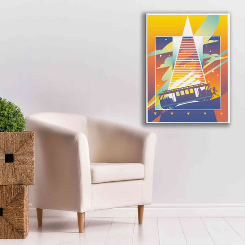 Image of 'San Francisco' by David Chestnutt, Giclee Canvas Wall Art,26 x 34
