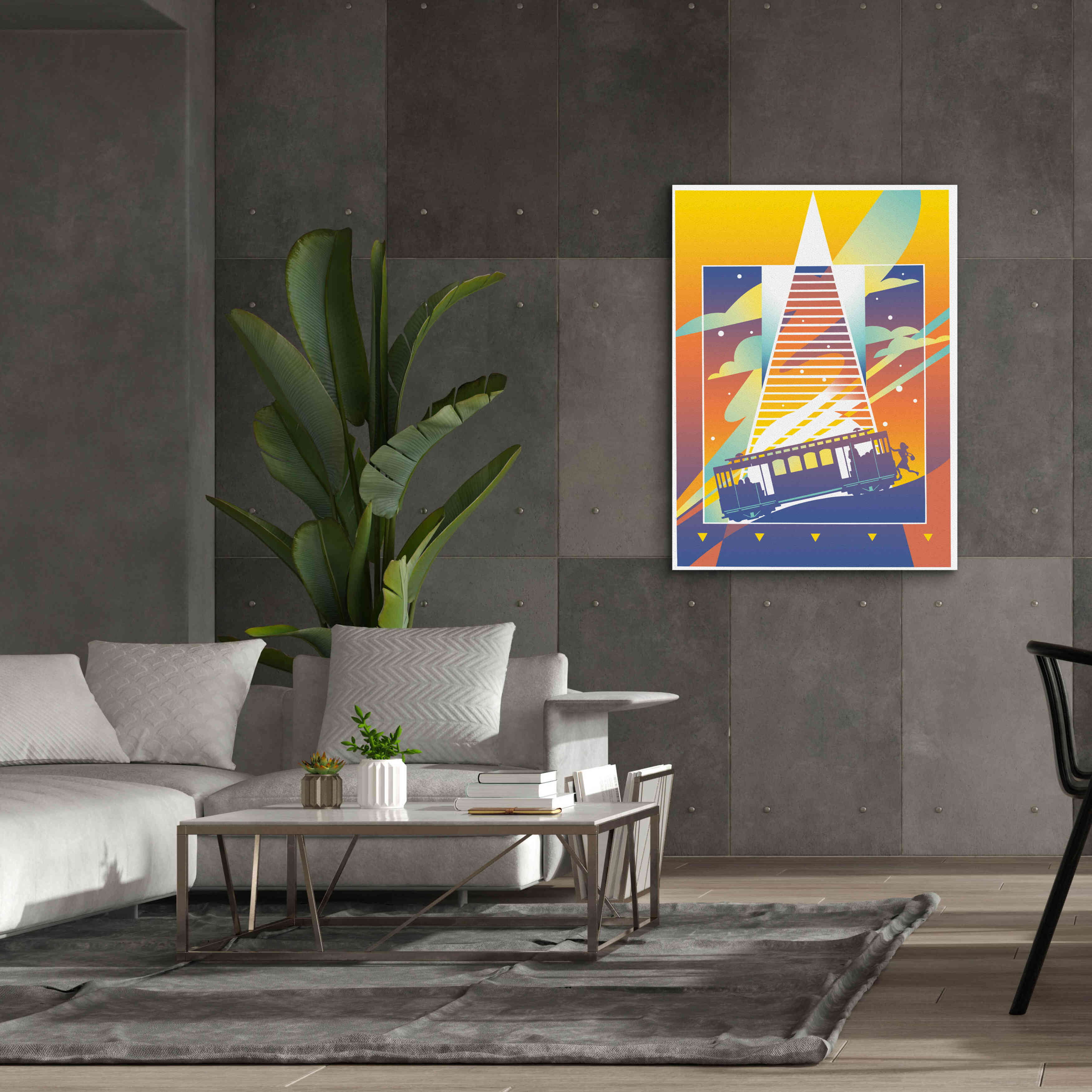 'San Francisco' by David Chestnutt, Giclee Canvas Wall Art,40 x 54