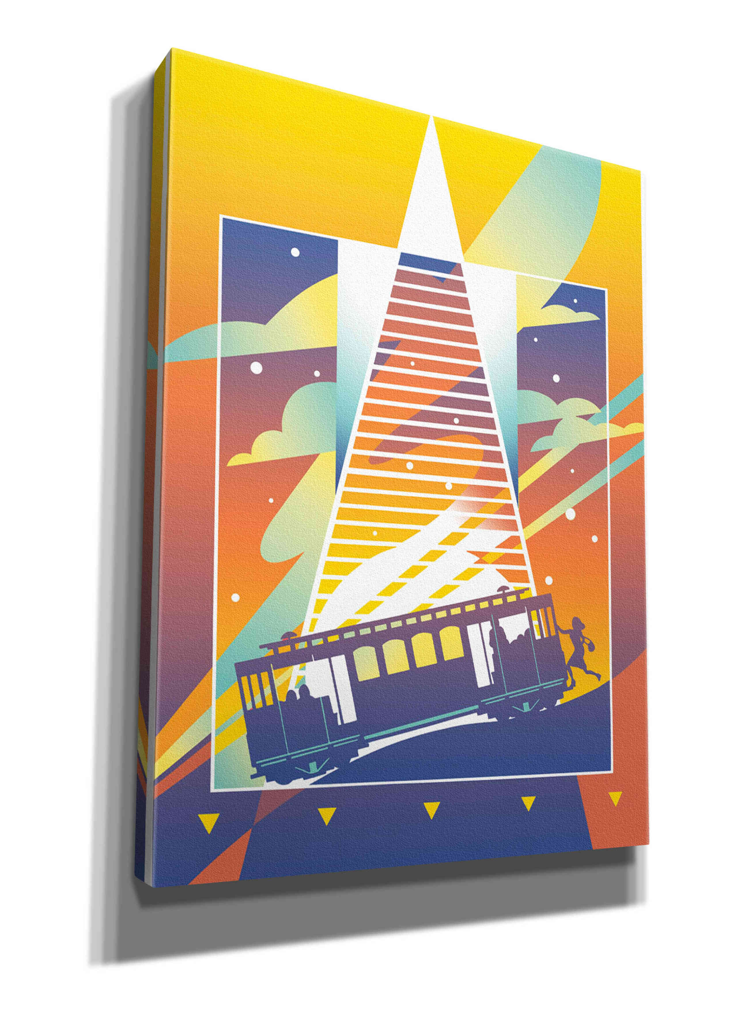 'San Francisco' by David Chestnutt, Giclee Canvas Wall Art