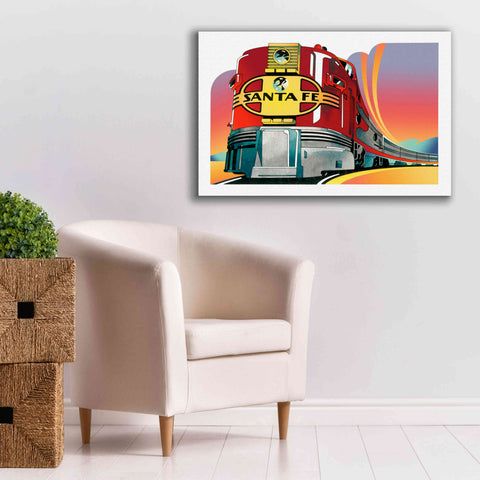 Image of 'Santa Fe' by David Chestnutt, Giclee Canvas Wall Art,40 x 26