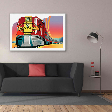Image of 'Santa Fe' by David Chestnutt, Giclee Canvas Wall Art,60 x 40