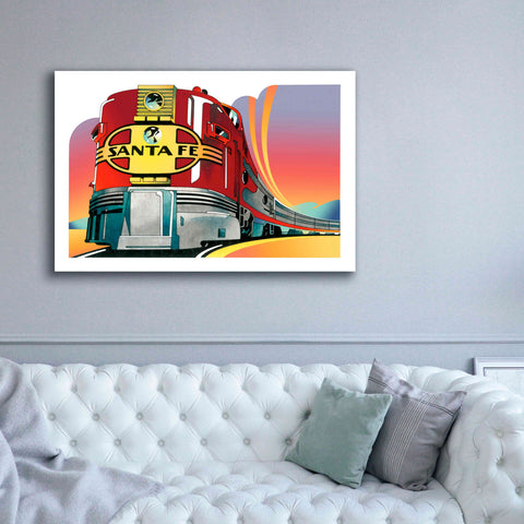 Image of 'Santa Fe' by David Chestnutt, Giclee Canvas Wall Art,60 x 40