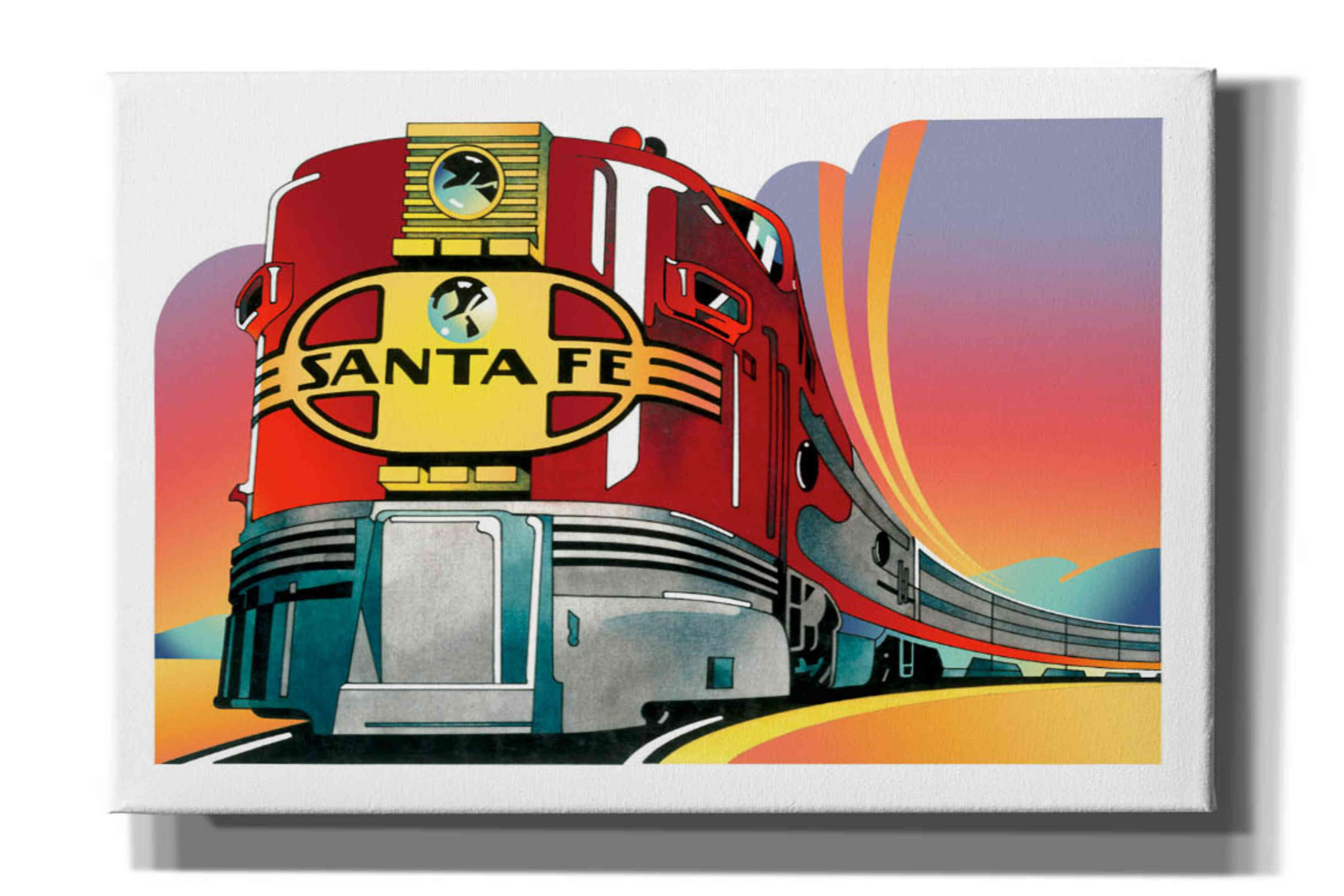 'Santa Fe' by David Chestnutt, Giclee Canvas Wall Art