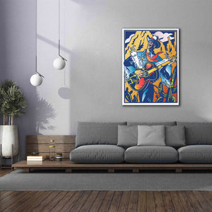 'Singing Cowboy' by David Chestnutt, Giclee Canvas Wall Art,40 x 54